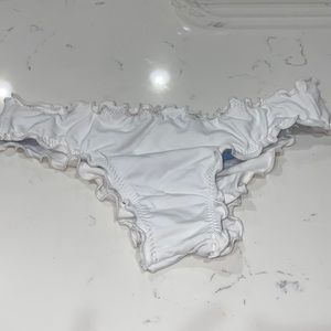 Maui Girl White Bikini Bottoms